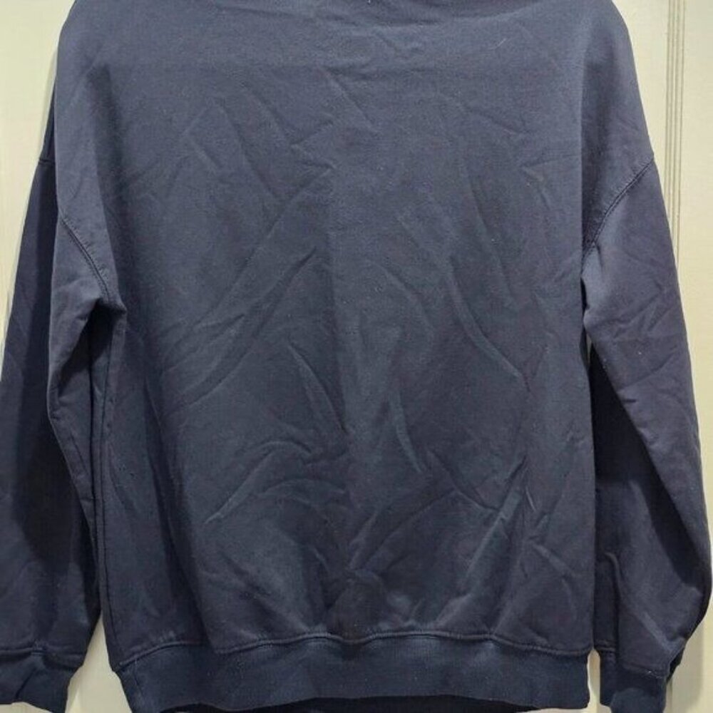 Super Mario Navy Blue Graphic L/S Sweatshirt S Soft & Collectible - Picture 9 of 11